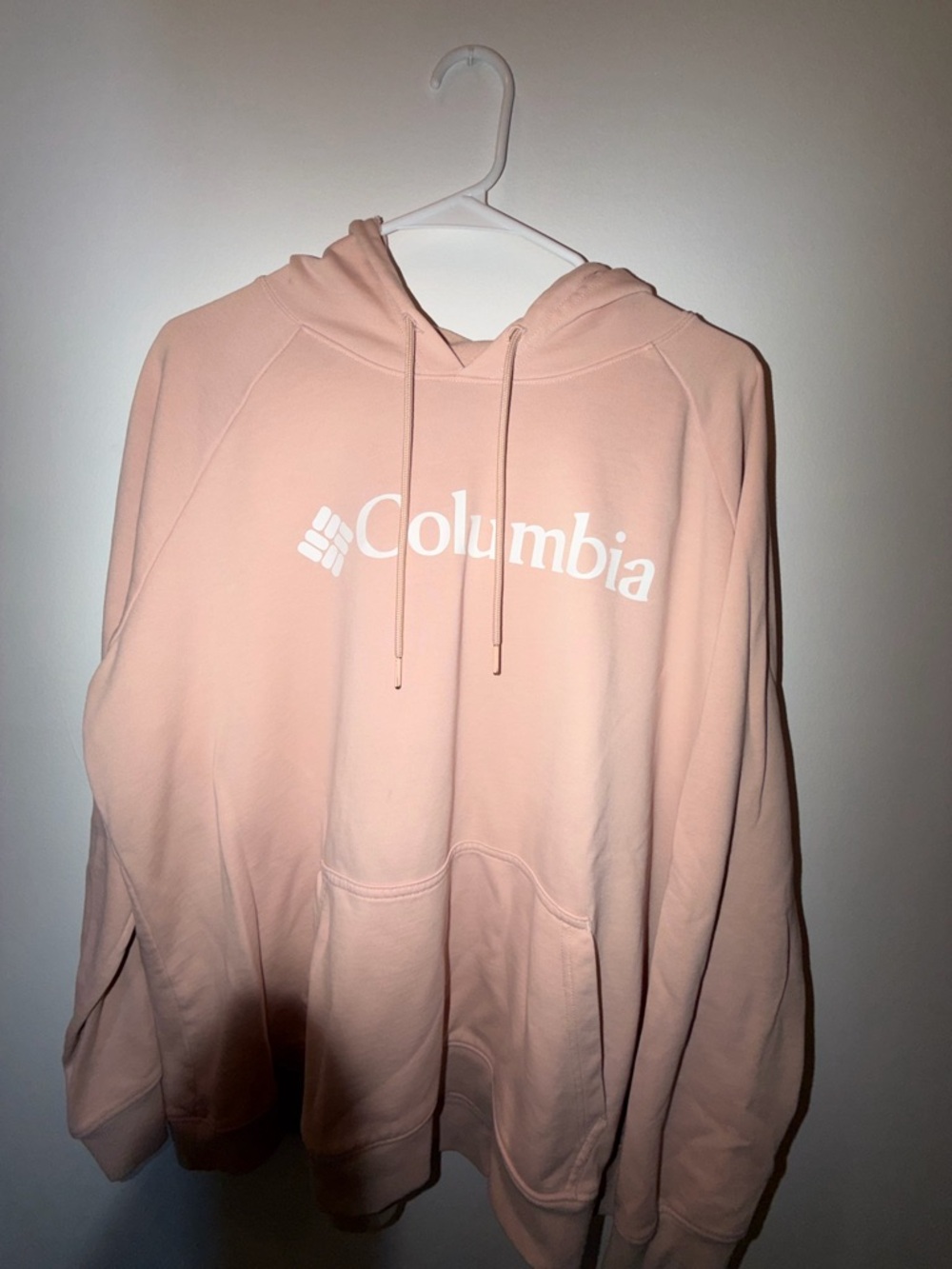 Columbia Light Peach Pullover Hoodie